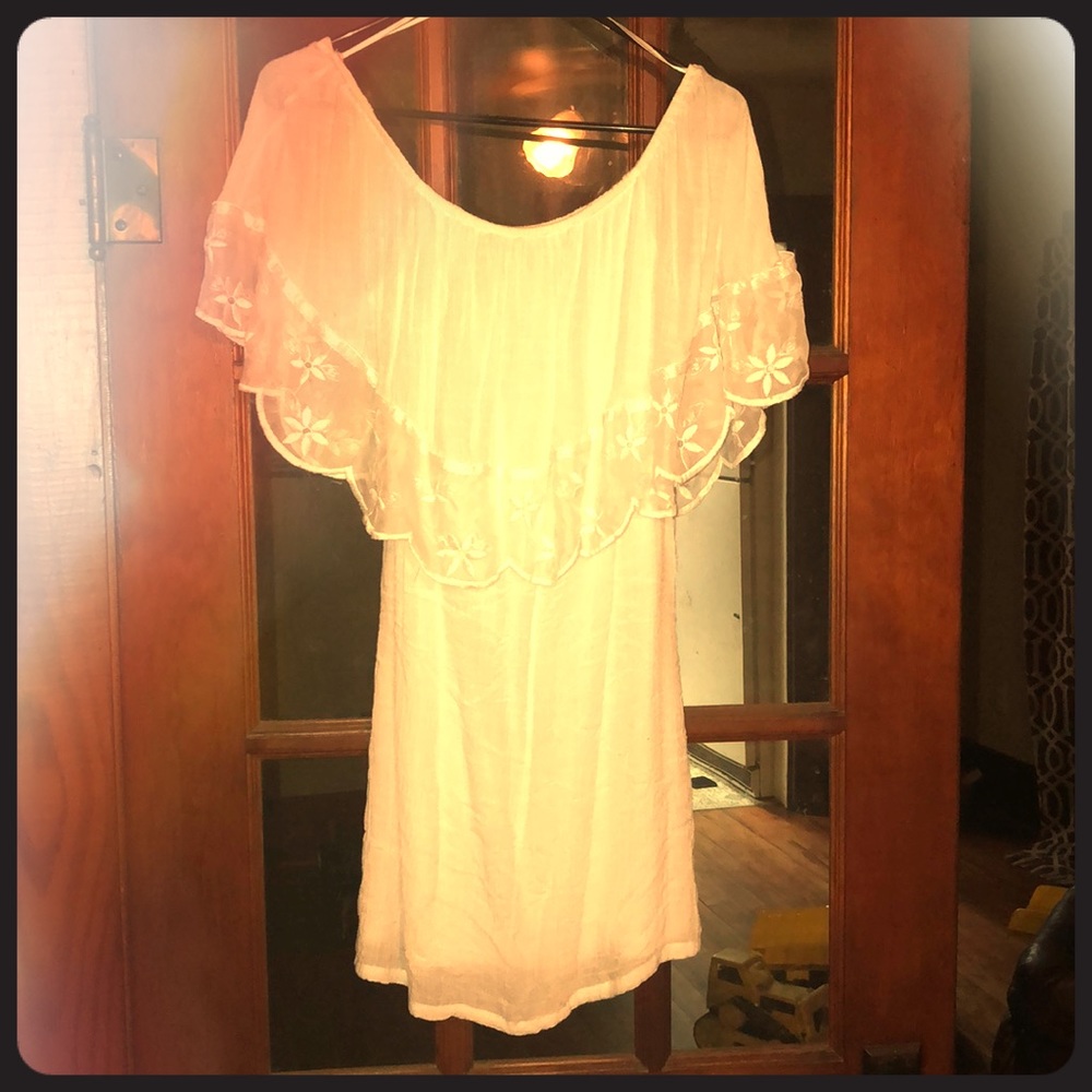 Boutique bought off the shoulder peasant dress